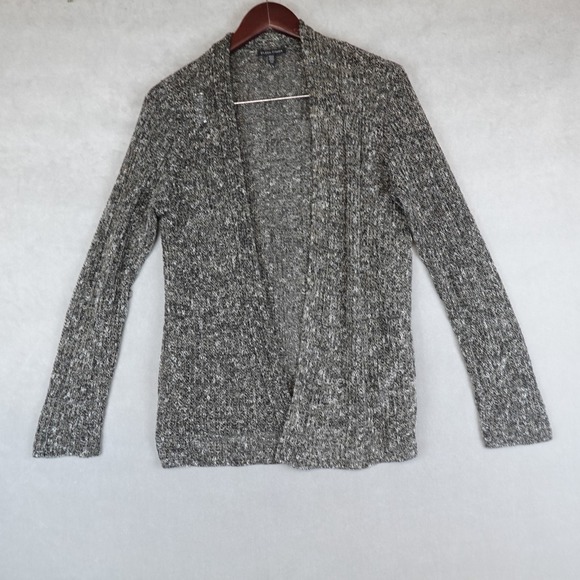 Eileen Fisher Sweaters - Eileen Fisher Cardigan Womens Small Open Front Knit Organic Cotton Blend